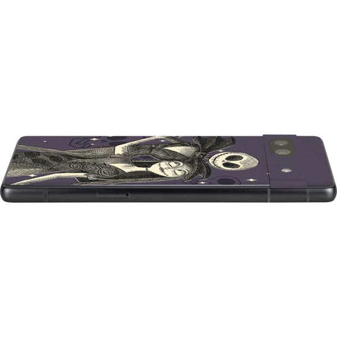 Disney The Nightmare Before Christmas Jack and Sally Art Google Pixel 7a Skin